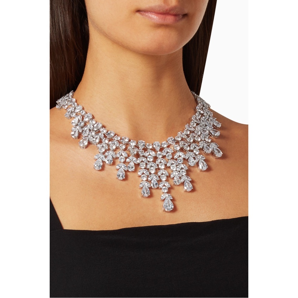Fallon Monarch Elizabeth Bib Necklace